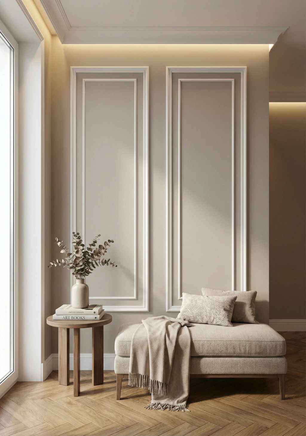 Después - Con molduras decorativas